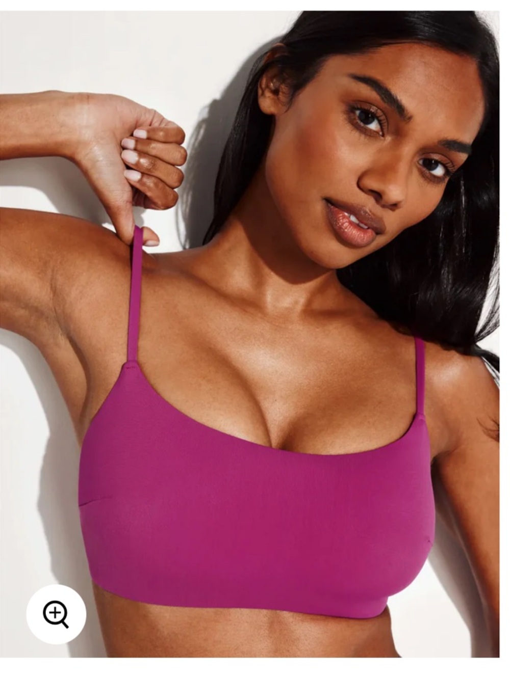 knix Magenta Bikini Top